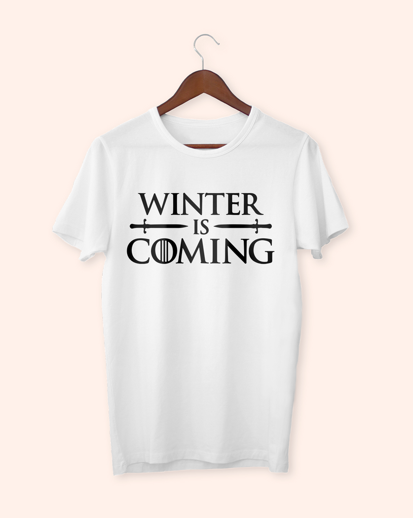 winter Is Coming logo T-shirt Spéciale